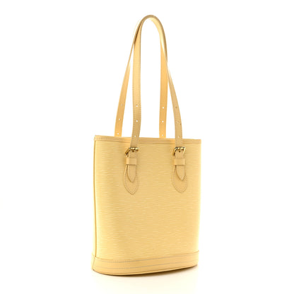 Louis Vuitton Epi Petit Bucket 23 Vanilla 3 of 13
