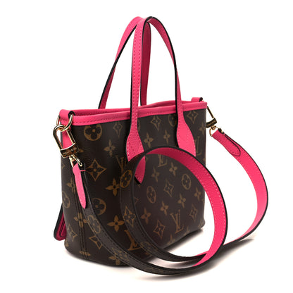 Louis Vuitton Monogram Neverfull Inside Out Bandouliere BB Rose Pondichery 3 of 10