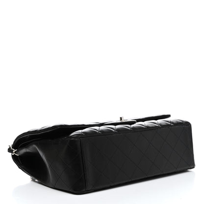 Chanel Lambskin Quilted Maxi Double Flap Black 4 of 20