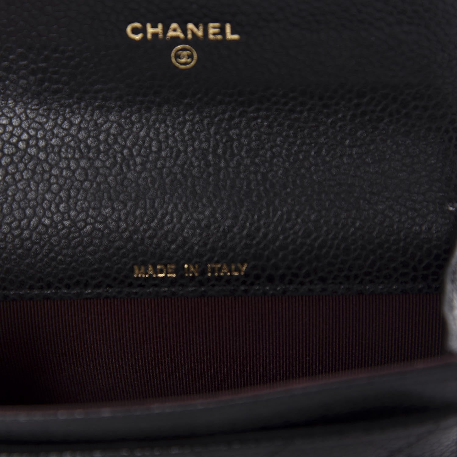 Chanel Caviar Quilted Flap Card Holder Black 9 of 11