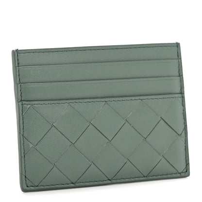 Bottega Veneta Nappa Intrecciato Card Holder Aloe 3 of 8