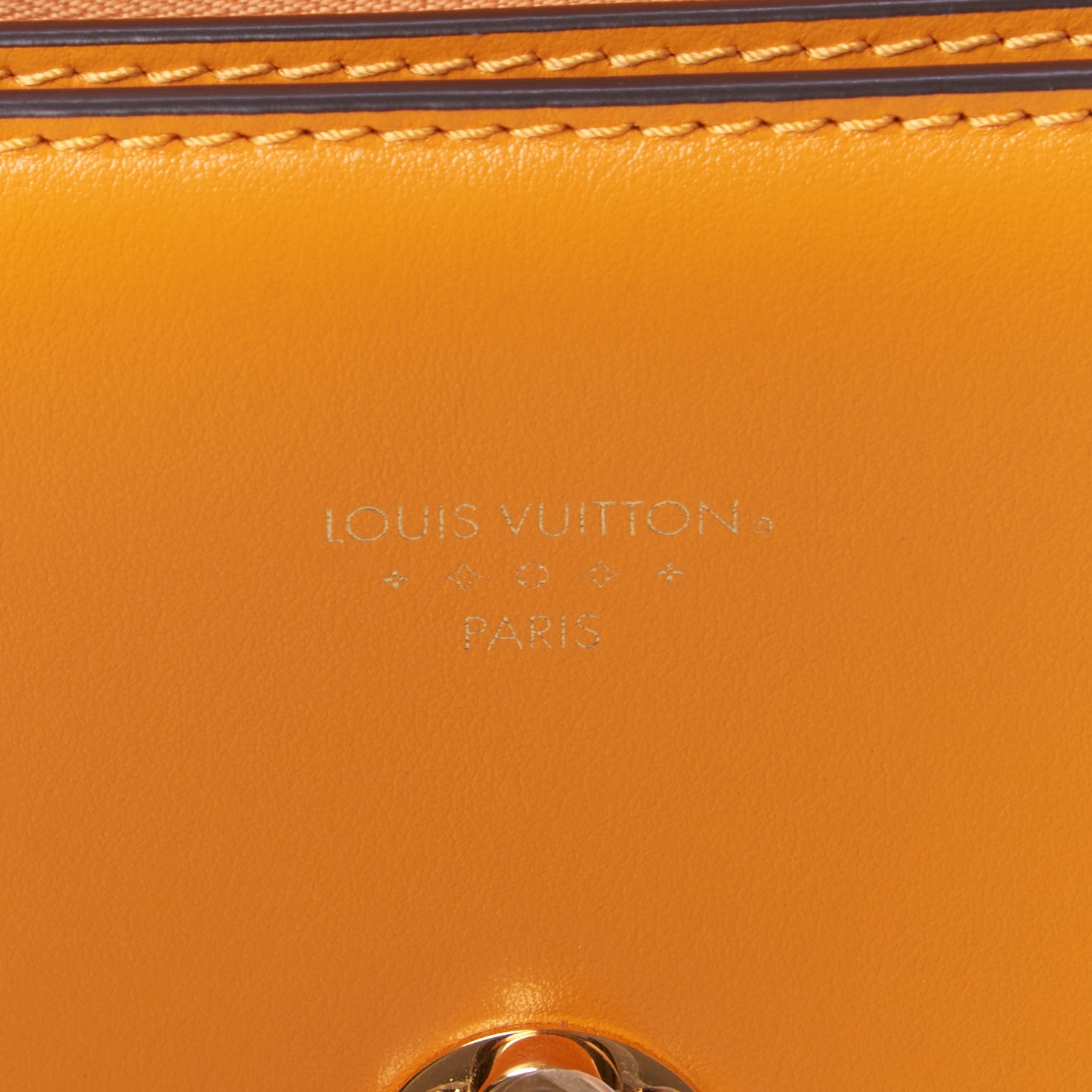 Louis Vuitton Smooth Calfskin Pont 9 Summer Gold 7 of 8