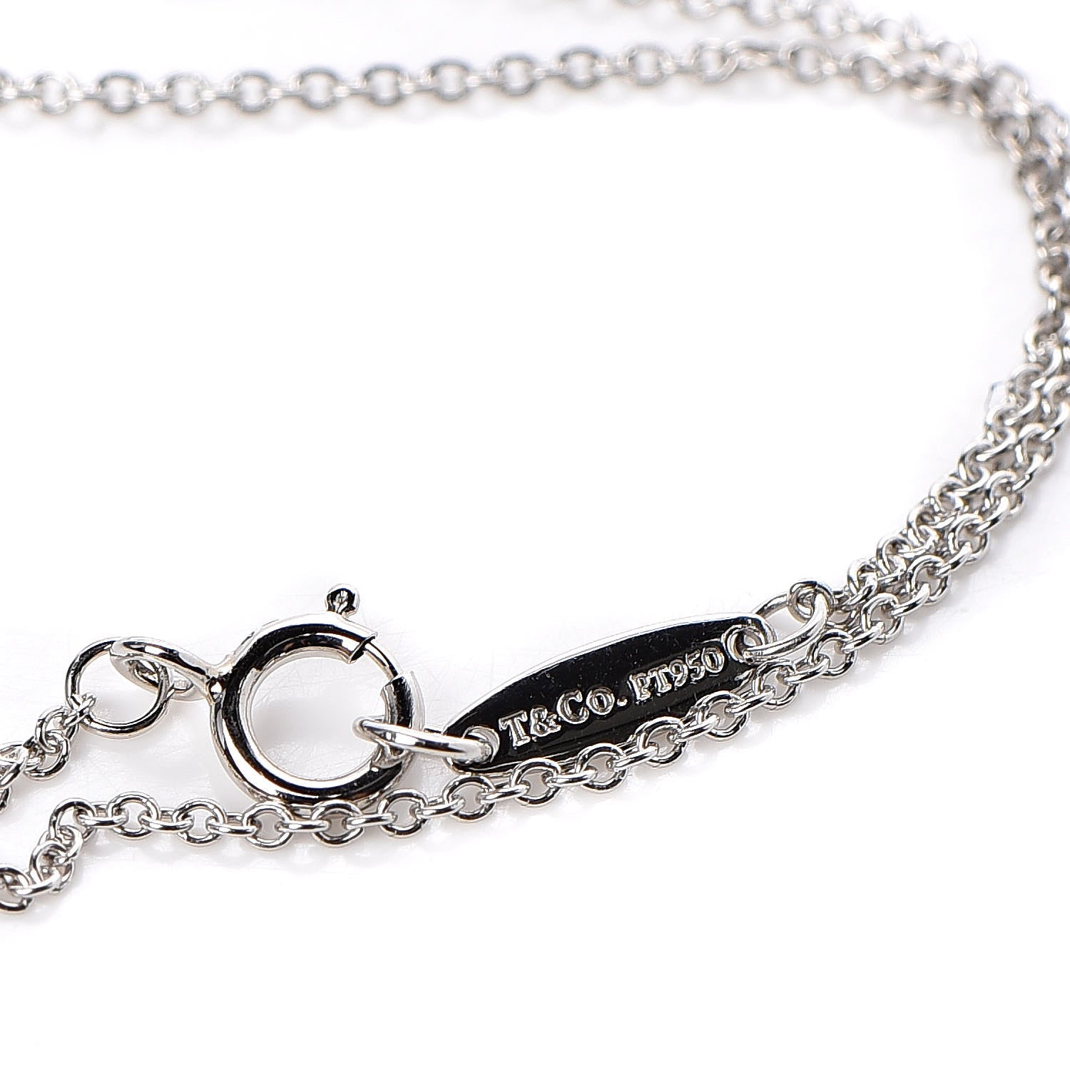 Tiffany Platinum Diamond .14ct Elsa Peretti Diamonds by the Yard Bracelet 5 of 6