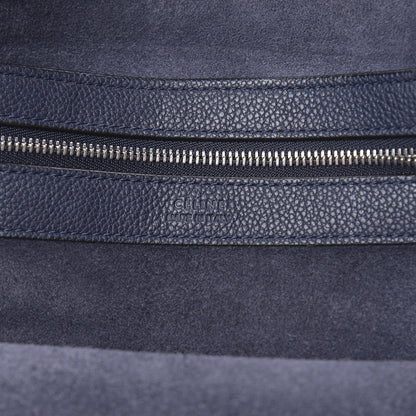 Celine Soft Grained Calfskin Small Belt Cabas Phantom Navy 6 of 12