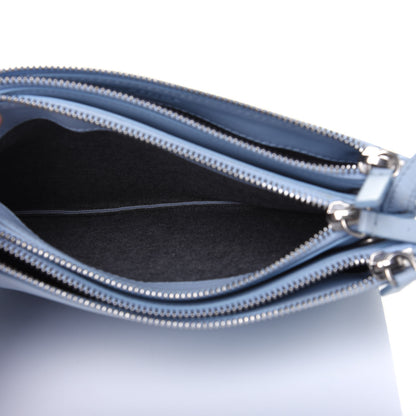 Celine Lambskin Small Trio Crossbody Bag Lavender 6 of 20