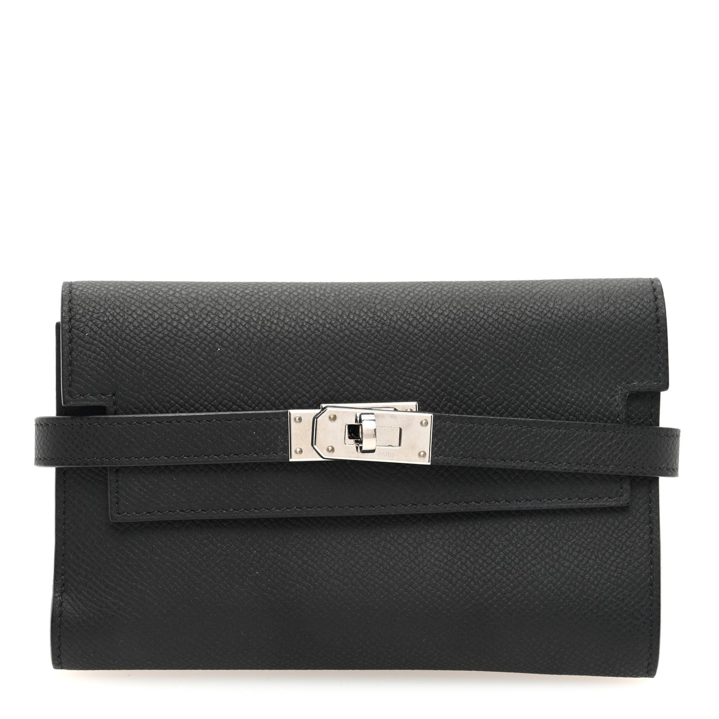 Epsom Medium Kelly Wallet Black