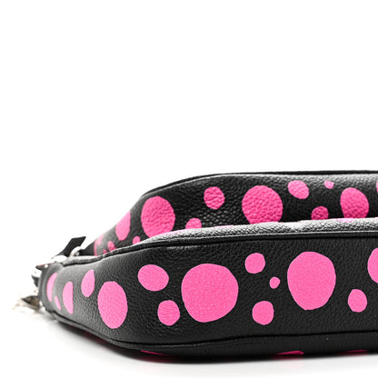 Louis Vuitton LV X YK Empreinte Multi Pochette Accessories Black Fuchsia 10 of 11