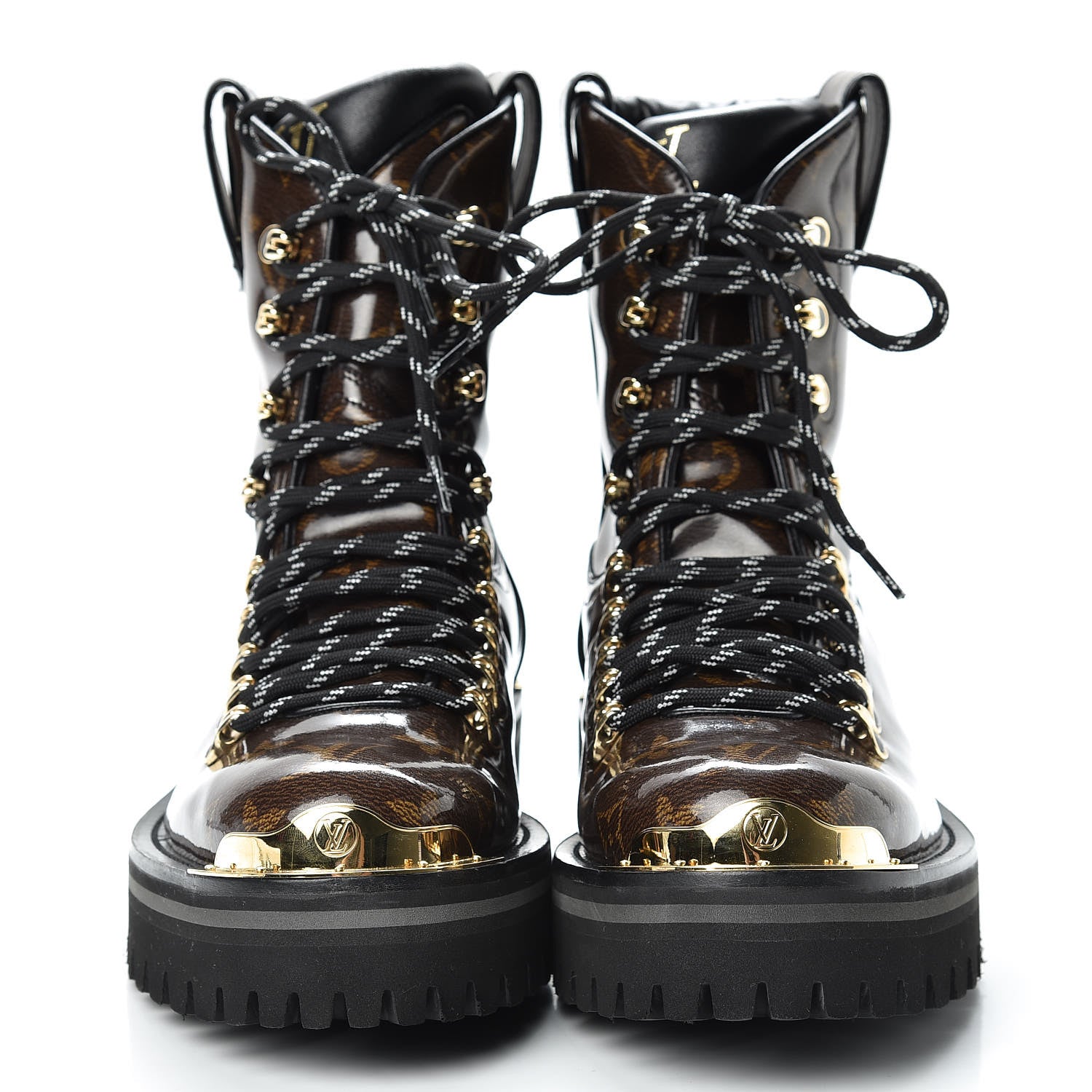 Louis Vuitton Monogram Glaze Mens Outland Ankle Boots 4 Ebene 3 of 9
