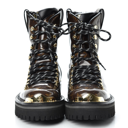 Louis Vuitton Monogram Glaze Mens Outland Ankle Boots 4 Ebene 3 of 9