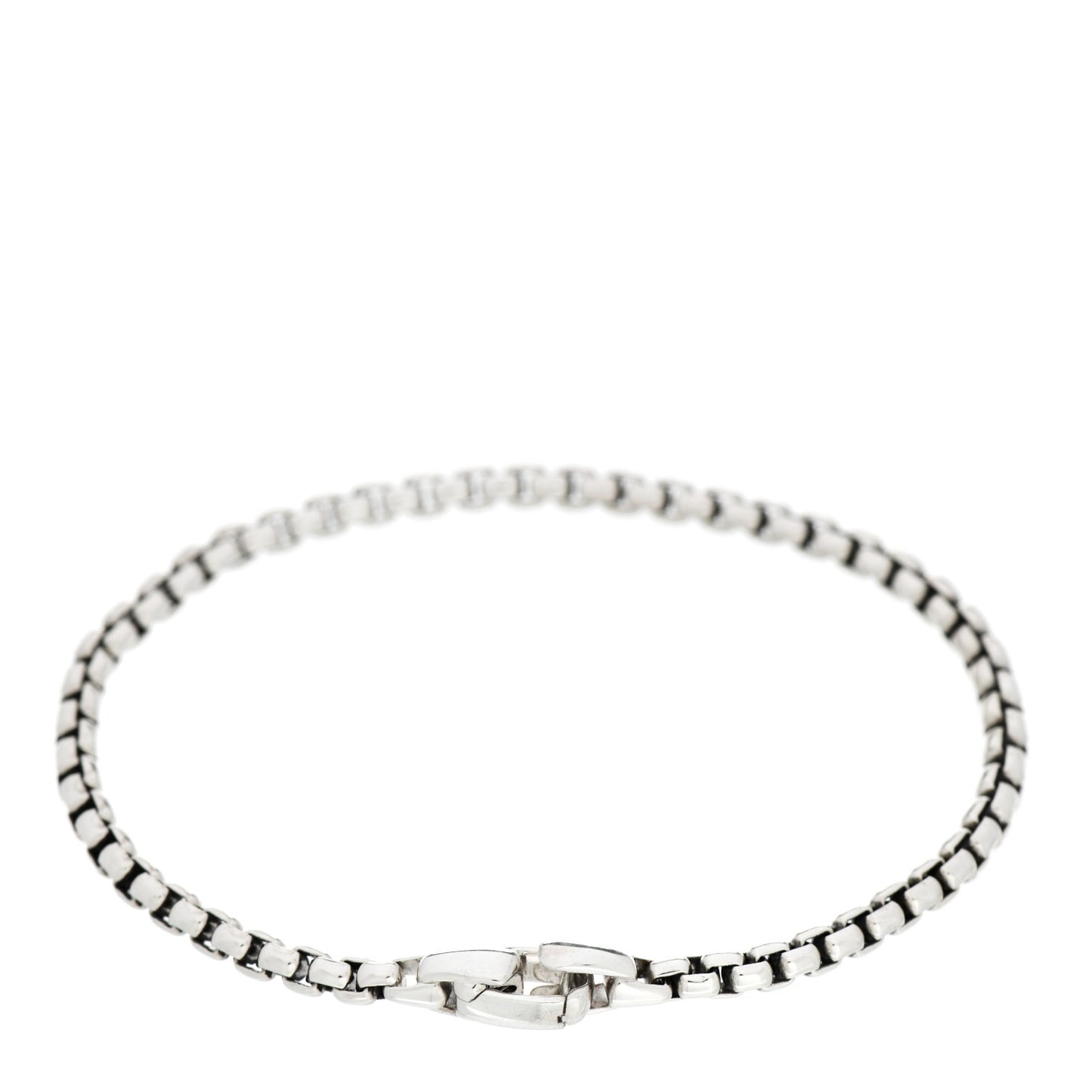 Sterling Silver 4mm Box Chain Bracelet