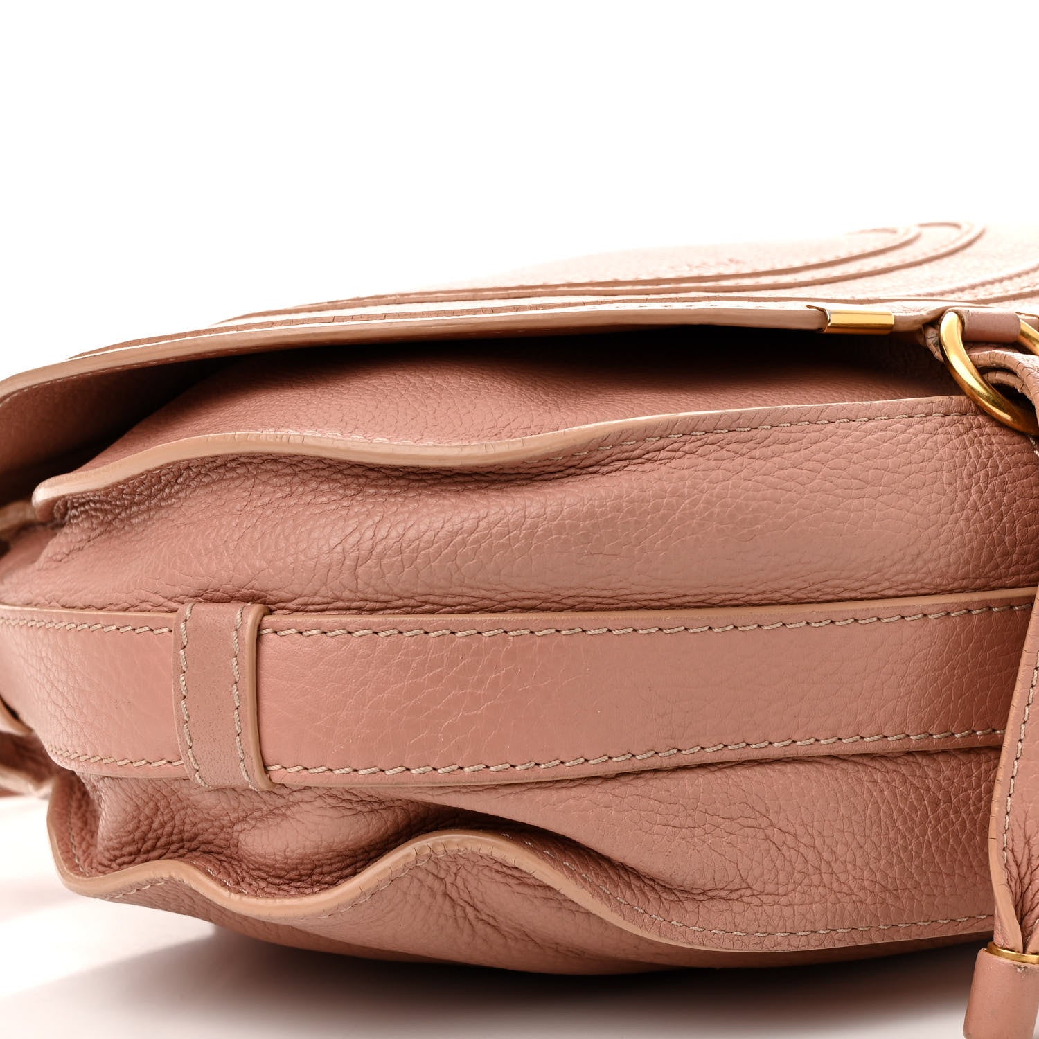 Chloe Calfskin Medium Marcie Round Crossbody Bag Anemone Pink 9 of 19