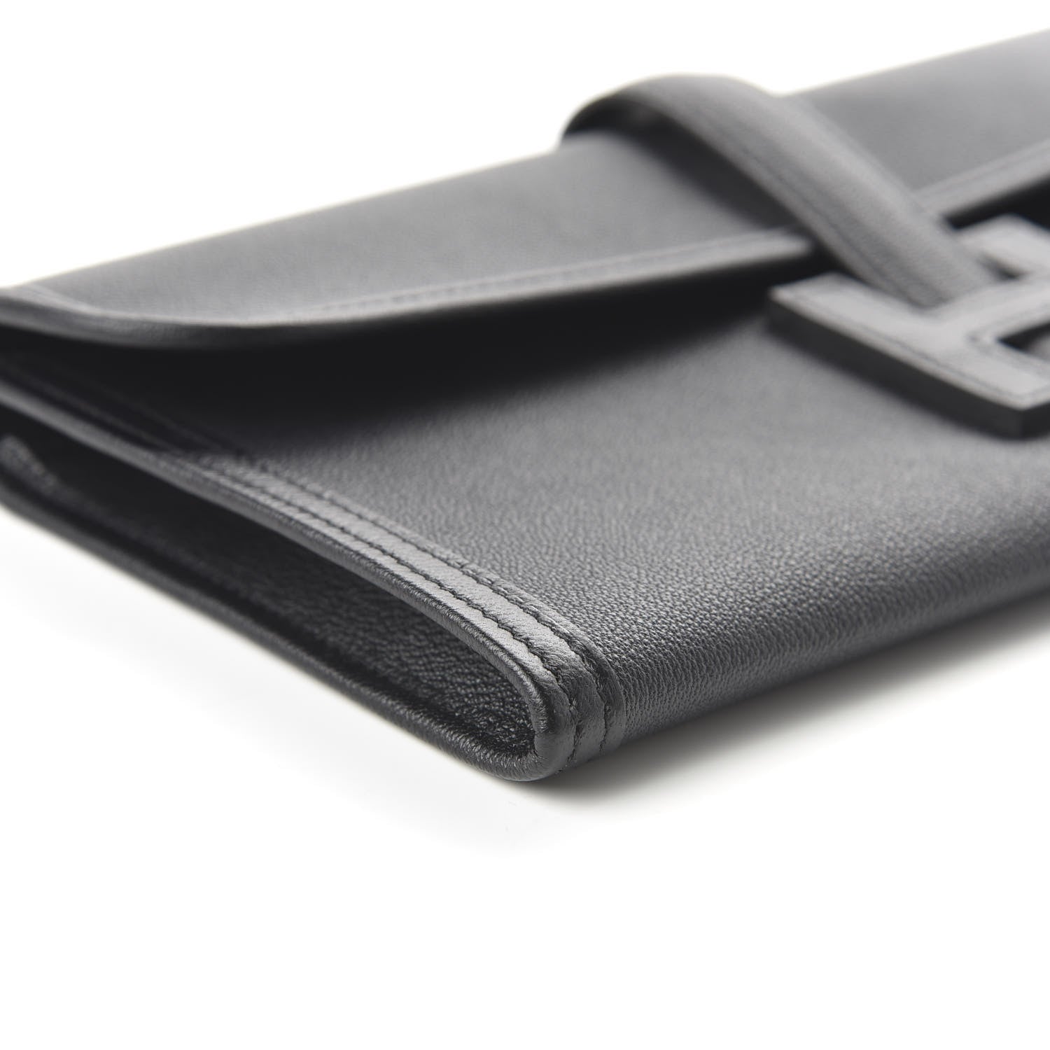 Hermes Chevre Chandra Jige Elan 29 Clutch Black 6 of 11