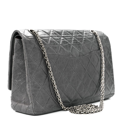 Chanel Aged Calfskin Quilted 50th Anniversary 2.55 Reissue 227 Flap Grey 3 of 13
