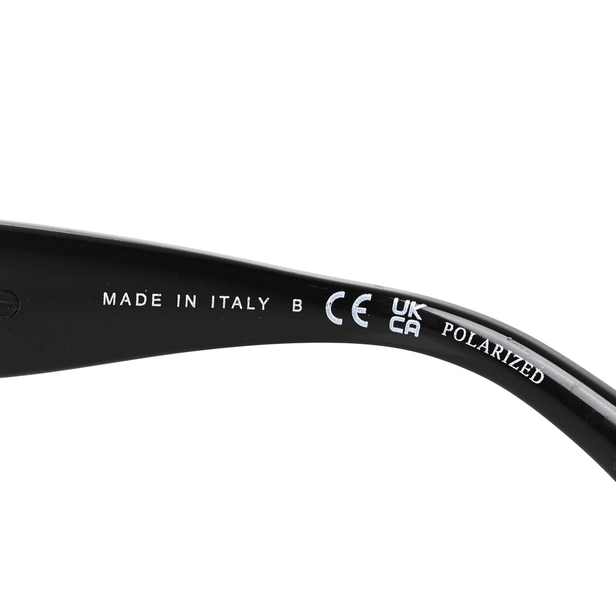 Acetate Chain Sunglasses 5465-Q Black