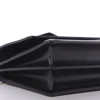 Saint Laurent Calfskin Medium Monogram Sunset Black 6 of 10