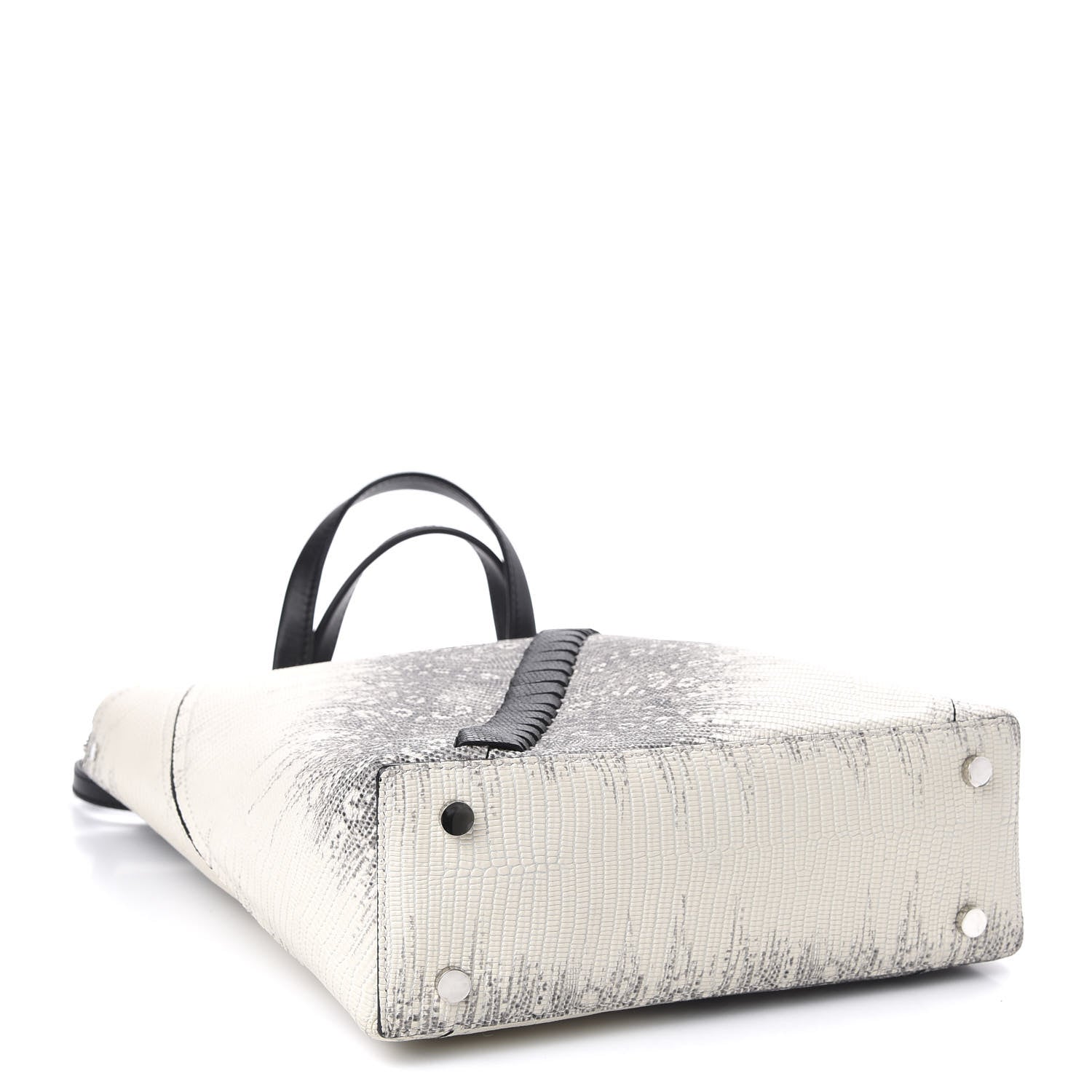 Proenza Schouler Calfskin Lizard Embossed Hex Tote 4 of 9