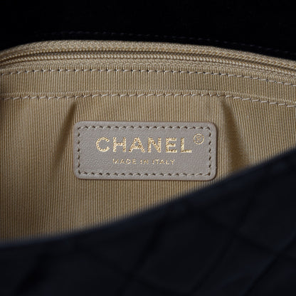 Chanel Velvet Quilted Mini Rectangular Pearl Crush Flap Black 8 of 11