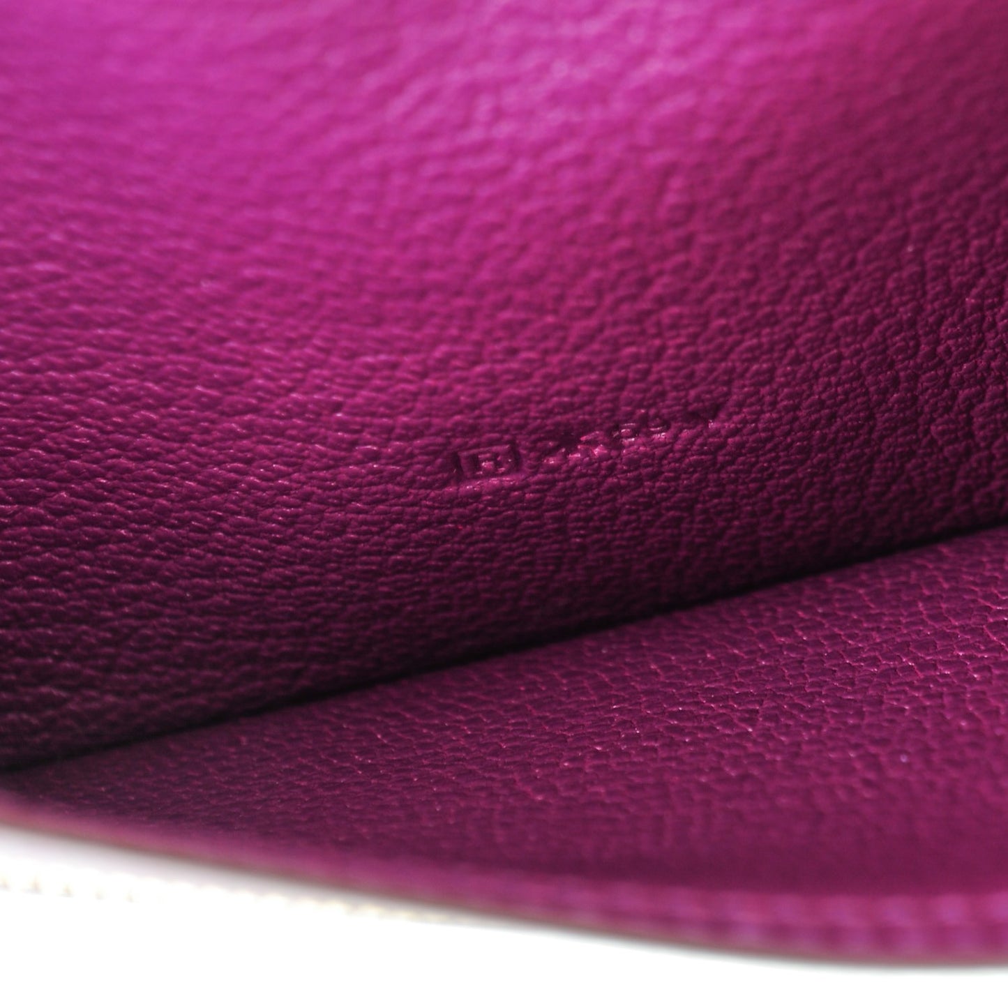 Chevre Mysore Bearn Tri-Fold Wallet Anemone