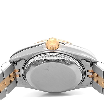 Rolex Stainless Steel 18K Yellow Gold Diamond 26mm Oyster Perpetual Datejust Watch Champagne Jubilee 79173 4 of 4
