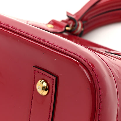 Louis Vuitton Vernis Alma BB Pomme D'Amour 13 of 14