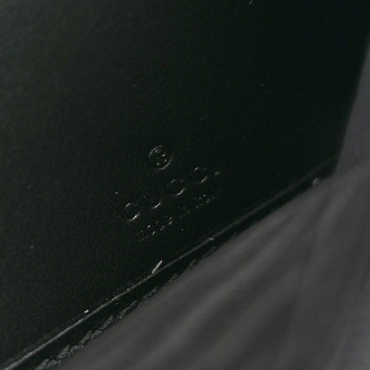 Gucci Calfskin Matelasse GG Marmont Continental Wallet Black 6 of 8