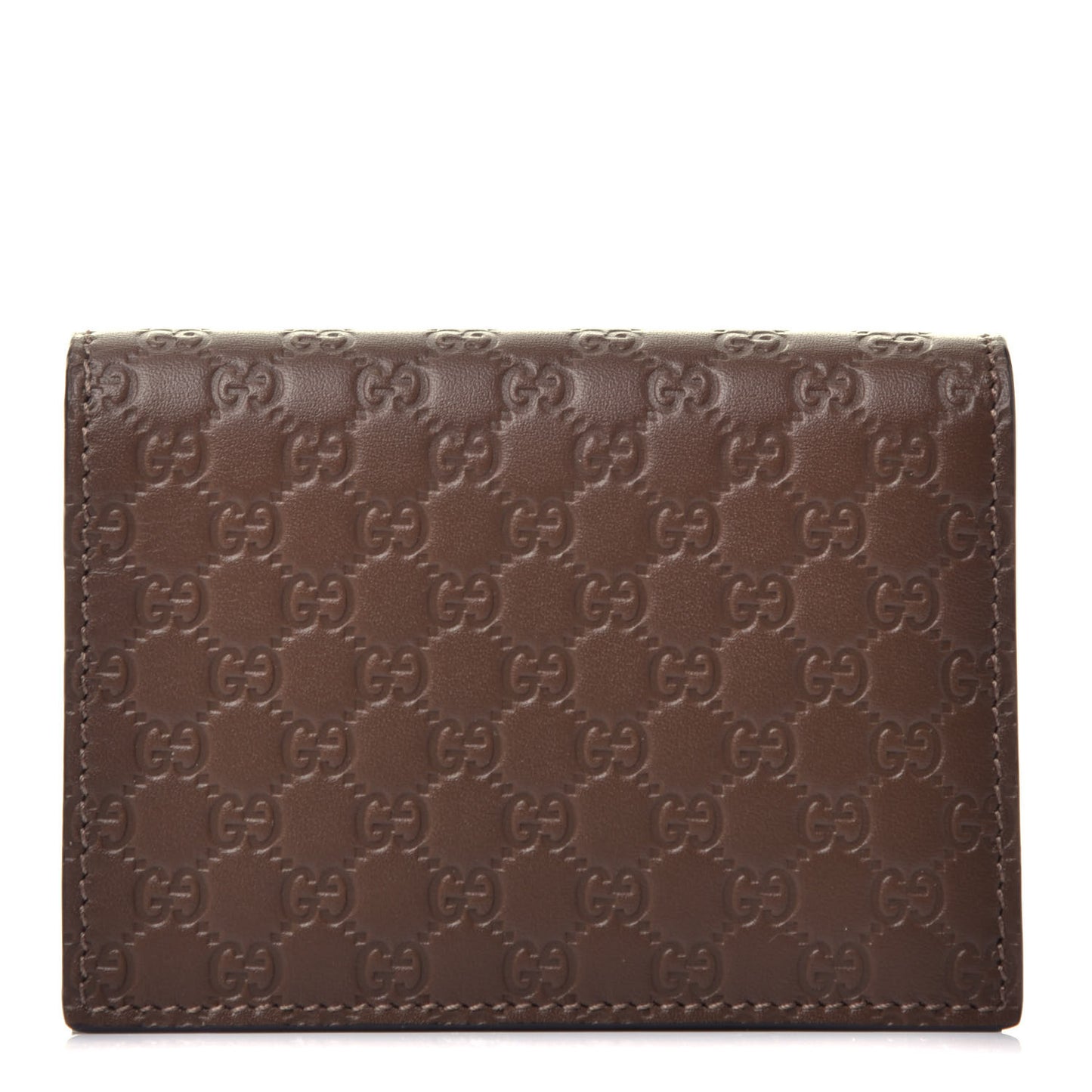 Microguccissima Card Case Wallet Acero