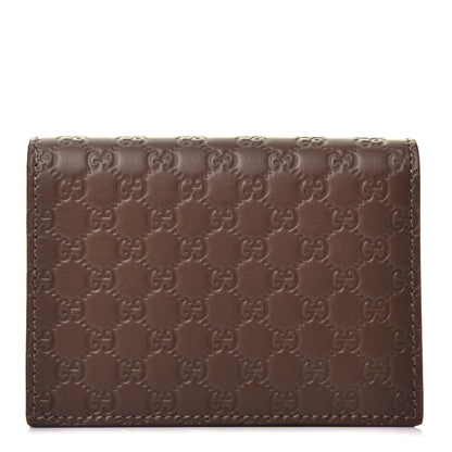 Gucci Microguccissima Card Case Wallet Acero 1 of 8