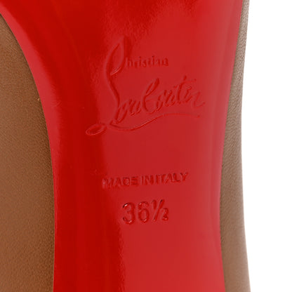 Christian Louboutin Nappa Pigalle Follies 85 Pumps 36.5 Brown 6 of 9