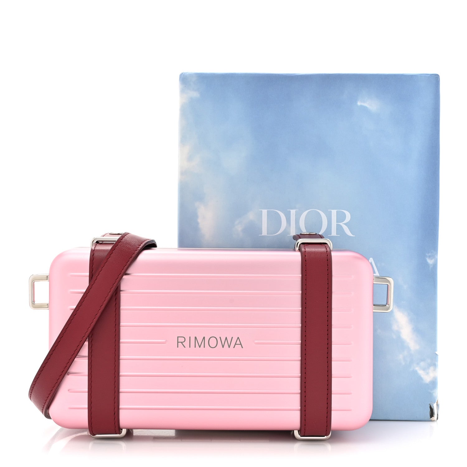 Christian Dior X RIMOWA Aluminum Personal Clutch On Strap Rose 12 of 12