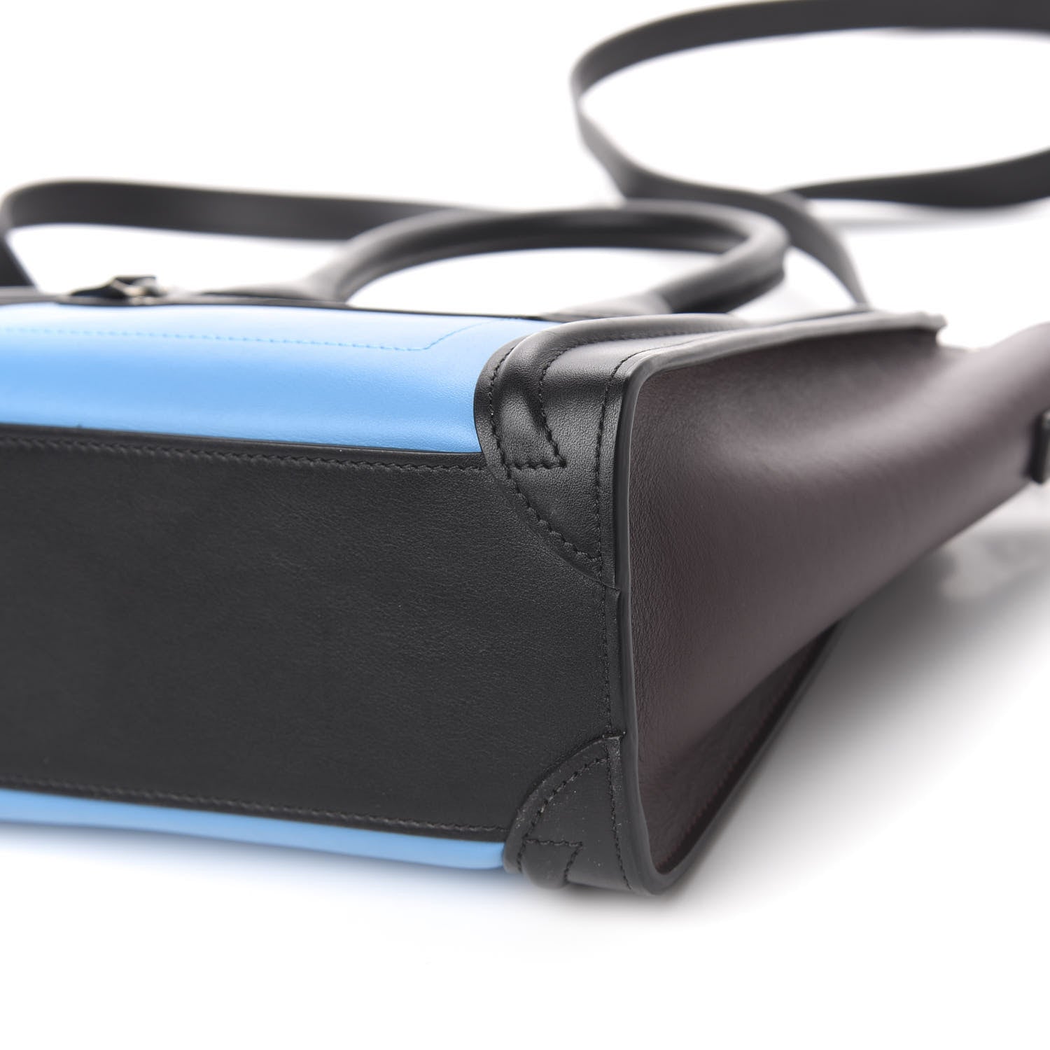 Celine Smooth Calfskin Nano Tri-Color Luggage Turquoise 11 of 11