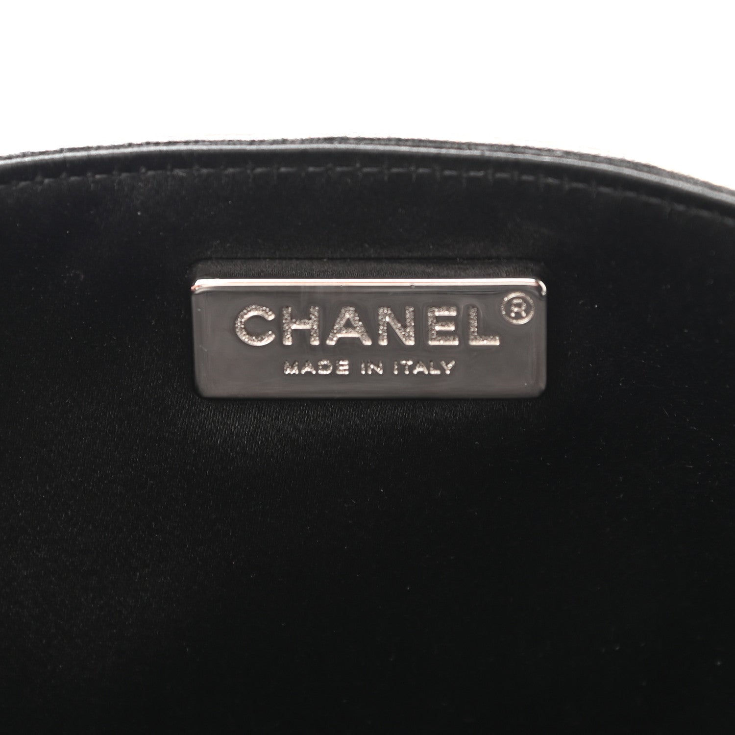 Chanel Lambskin Studded Medium Metal Beauty Flap Black 5 of 9