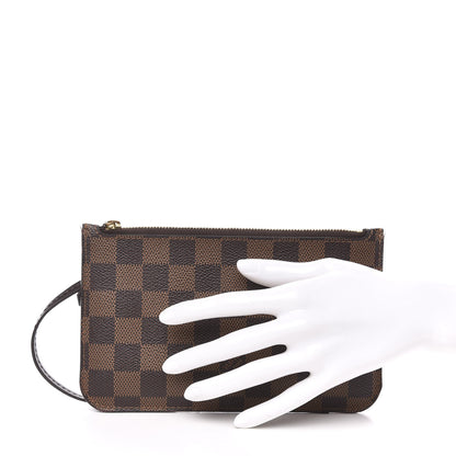 Louis Vuitton Damier Ebene Neverfull PM Pochette 2 of 9