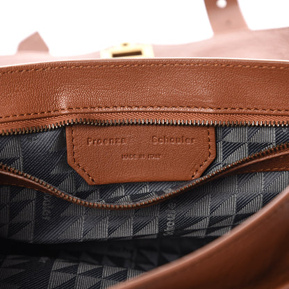 Proenza Schouler Lambskin Tiny PS1 Satchel Saddle 5 of 10