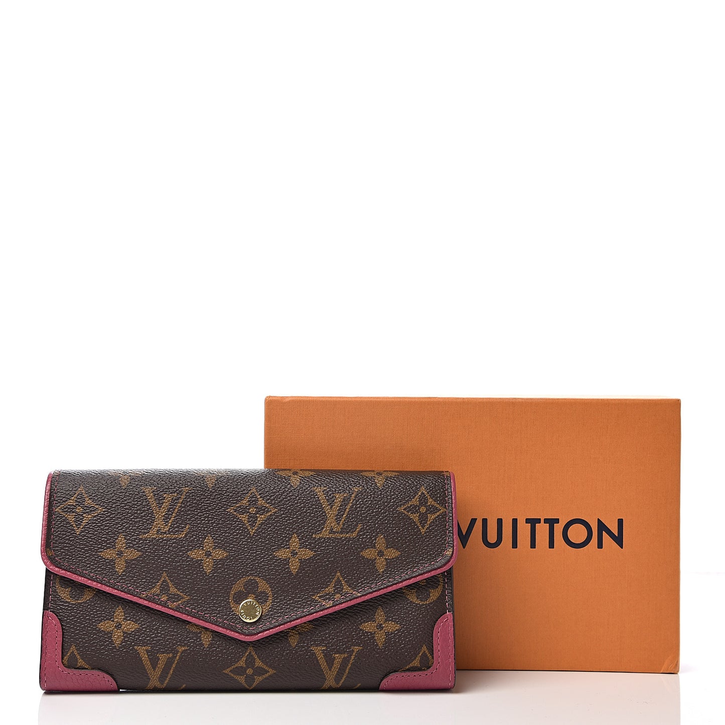 Monogram Sarah Retiro Wallet Rose Bruyere