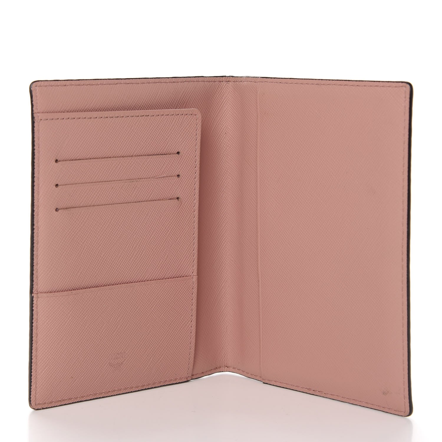 MCM Visetos Rabbit Passport Holder Beige 5 of 7