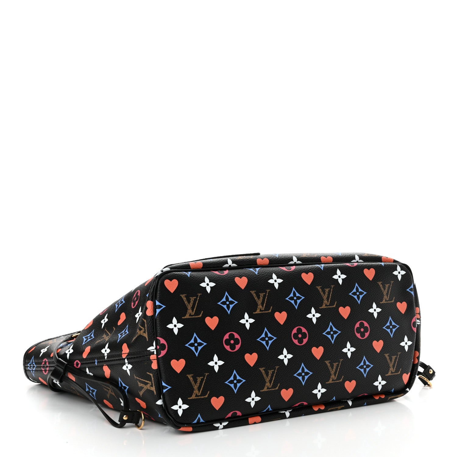 Louis Vuitton Game On Neverfull MM Black 5 of 11
