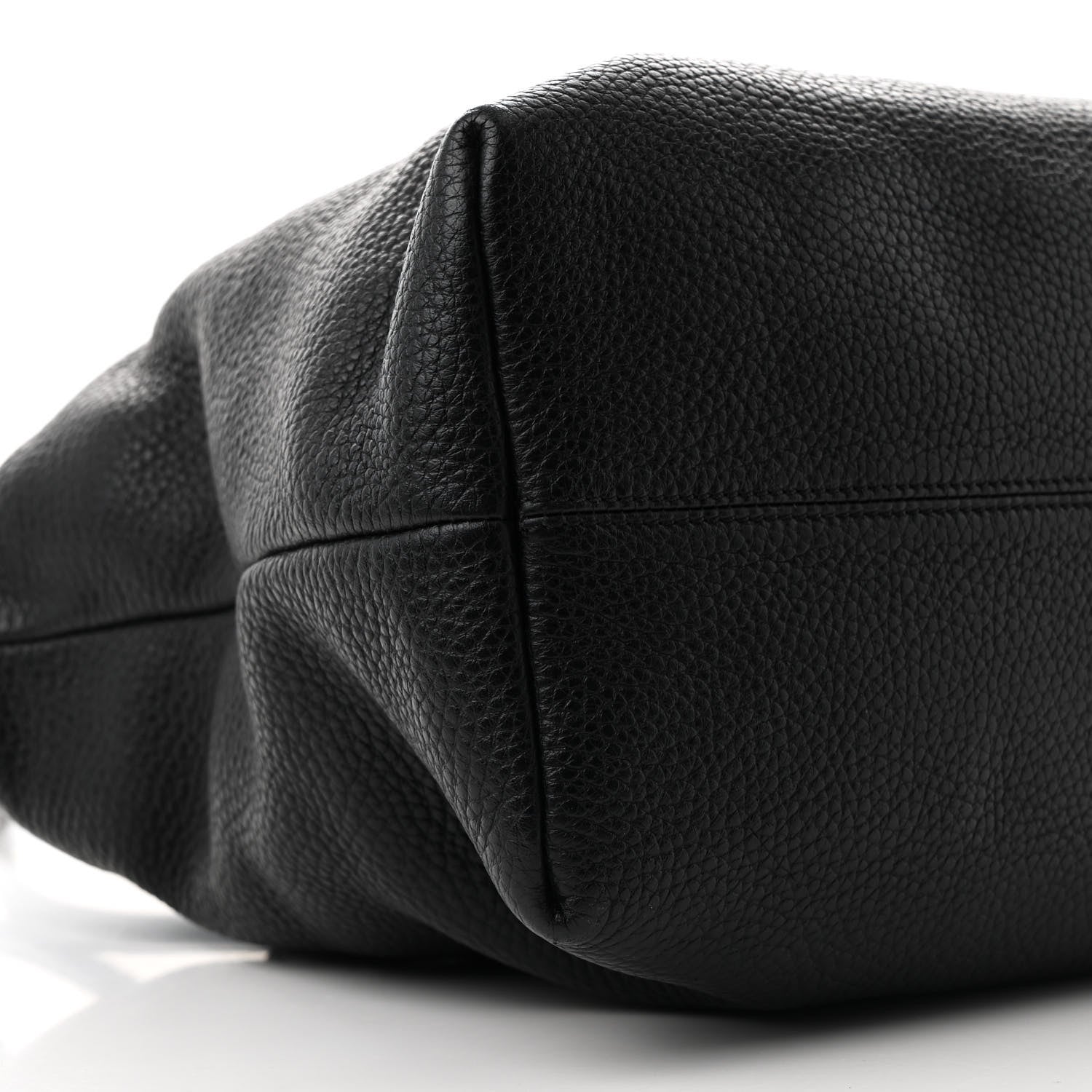 Burberry London Grainy Calfskin Medium Baynard Tote Black 9 of 11