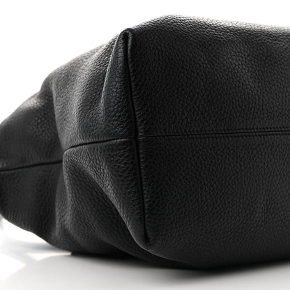 Burberry London Grainy Calfskin Medium Baynard Tote Black 9 of 11