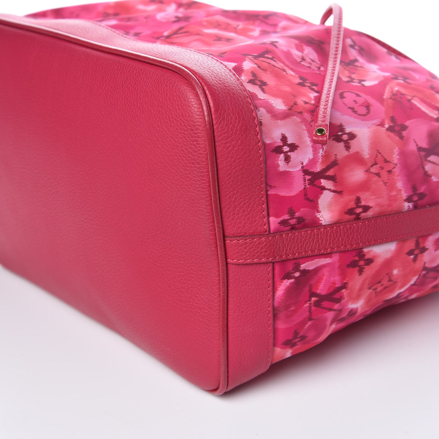 Nylon Monogram Ikat Noefull MM Rose Indien