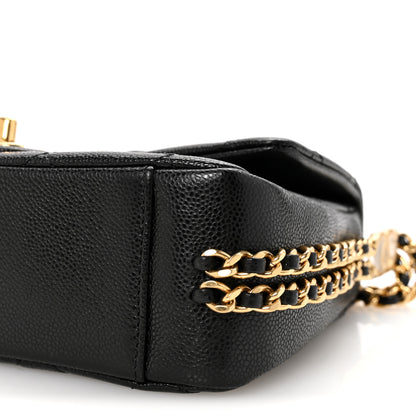 Chanel Caviar Quilted Mini CC You Flap Black 10 of 10