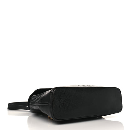 Chanel Caviar CC Backpack Black 4 of 9