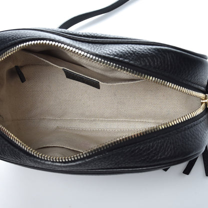 Gucci Pebbled Calfskin Small Soho Disco Bag Black 5 of 9