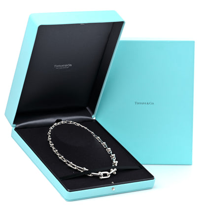 Tiffany Sterling Silver HardWear Graduated Link Necklace 5 of 5