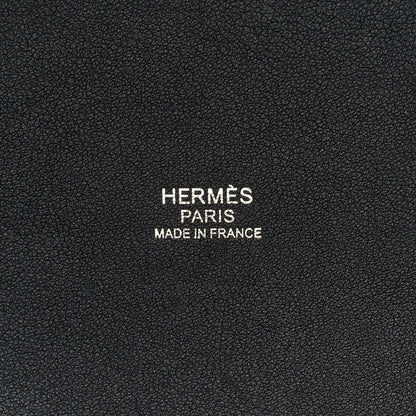 Hermes Swift H Canvas Cabas H En Biais 40 Black Ecru 6 of 11