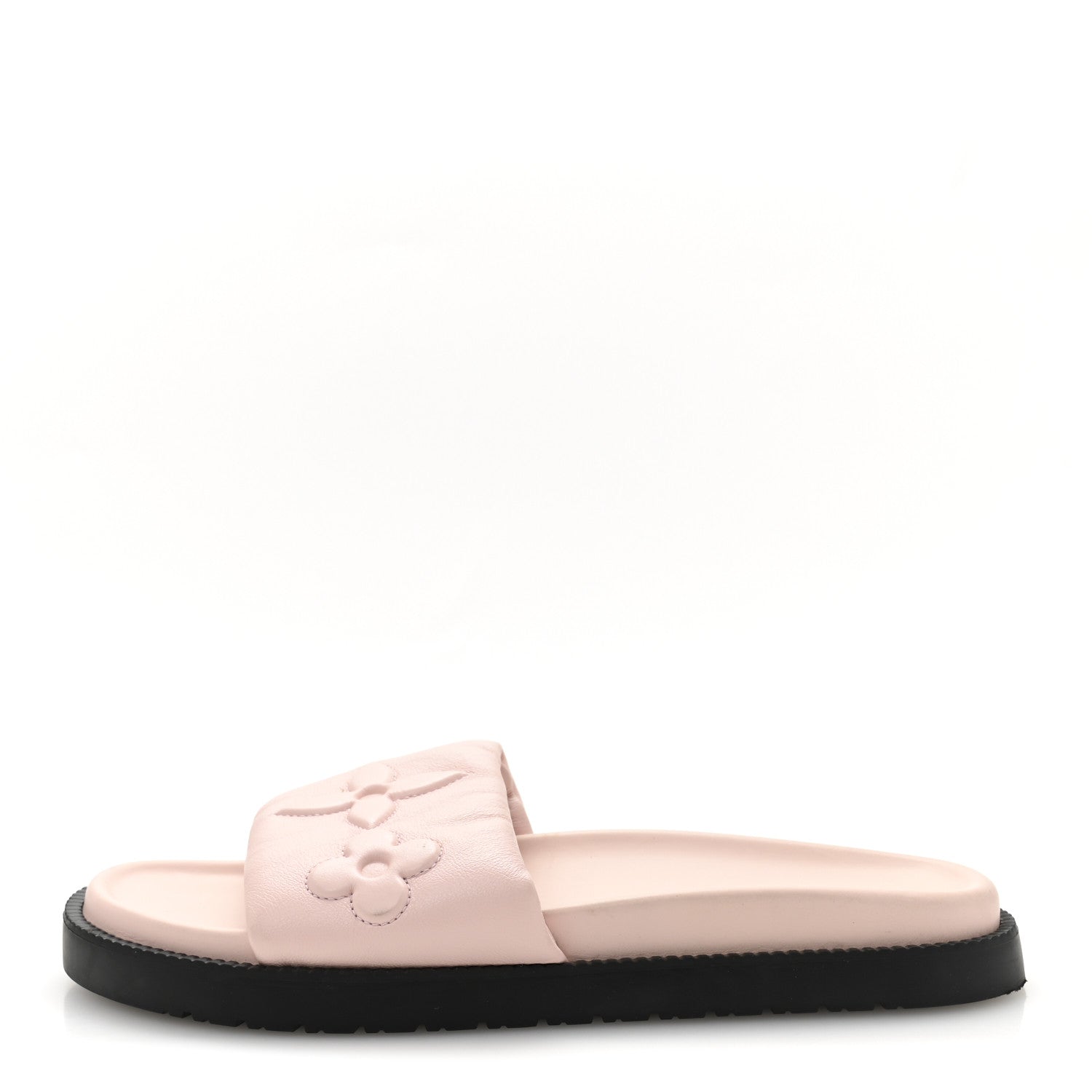 Louis Vuitton Lambskin Embossed Monogram Comfort Mules 41 Rose Clair 1 of 9