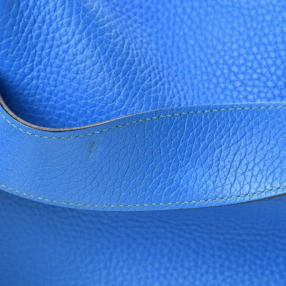 Hermes Taurillon Clemence Lindy 34 Bleu Hydra 13 of 17