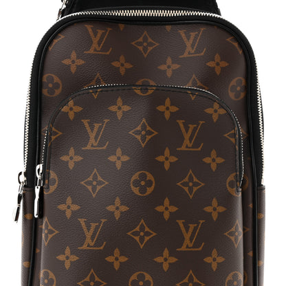 Louis Vuitton Monogram Macassar Avenue Sling Bag NM 7 of 10
