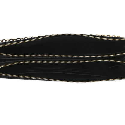 Louis Vuitton Empreinte Double Zip Pochette Black 4 of 4