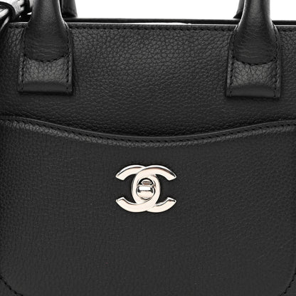 Chanel Grained Calfskin Mini Neo Executive Shopper Tote Black 8 of 11