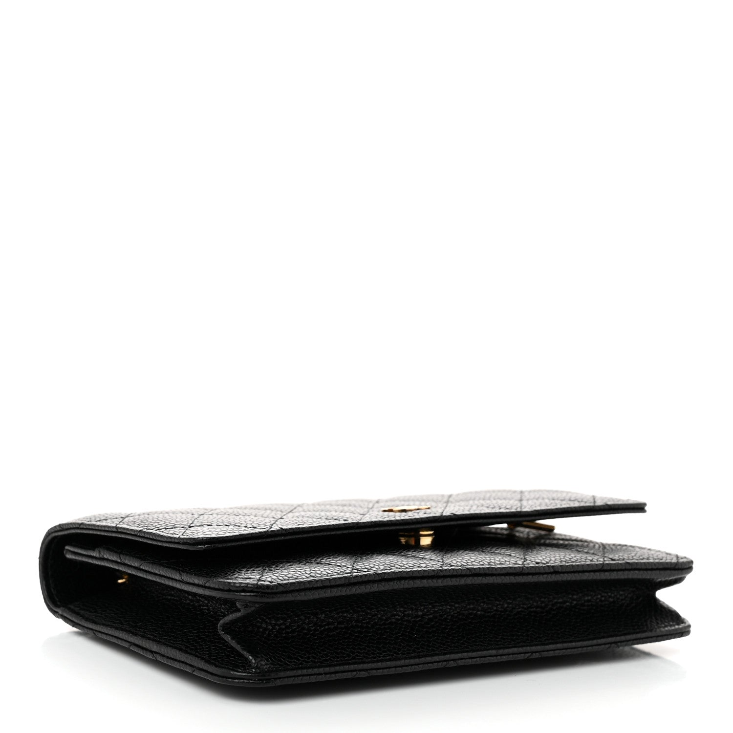 Chanel Caviar Quilted Wallet On Chain WOC Black 4 of 12